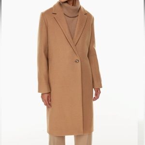 Aritzia Babaton Wool Peacoat Size Small